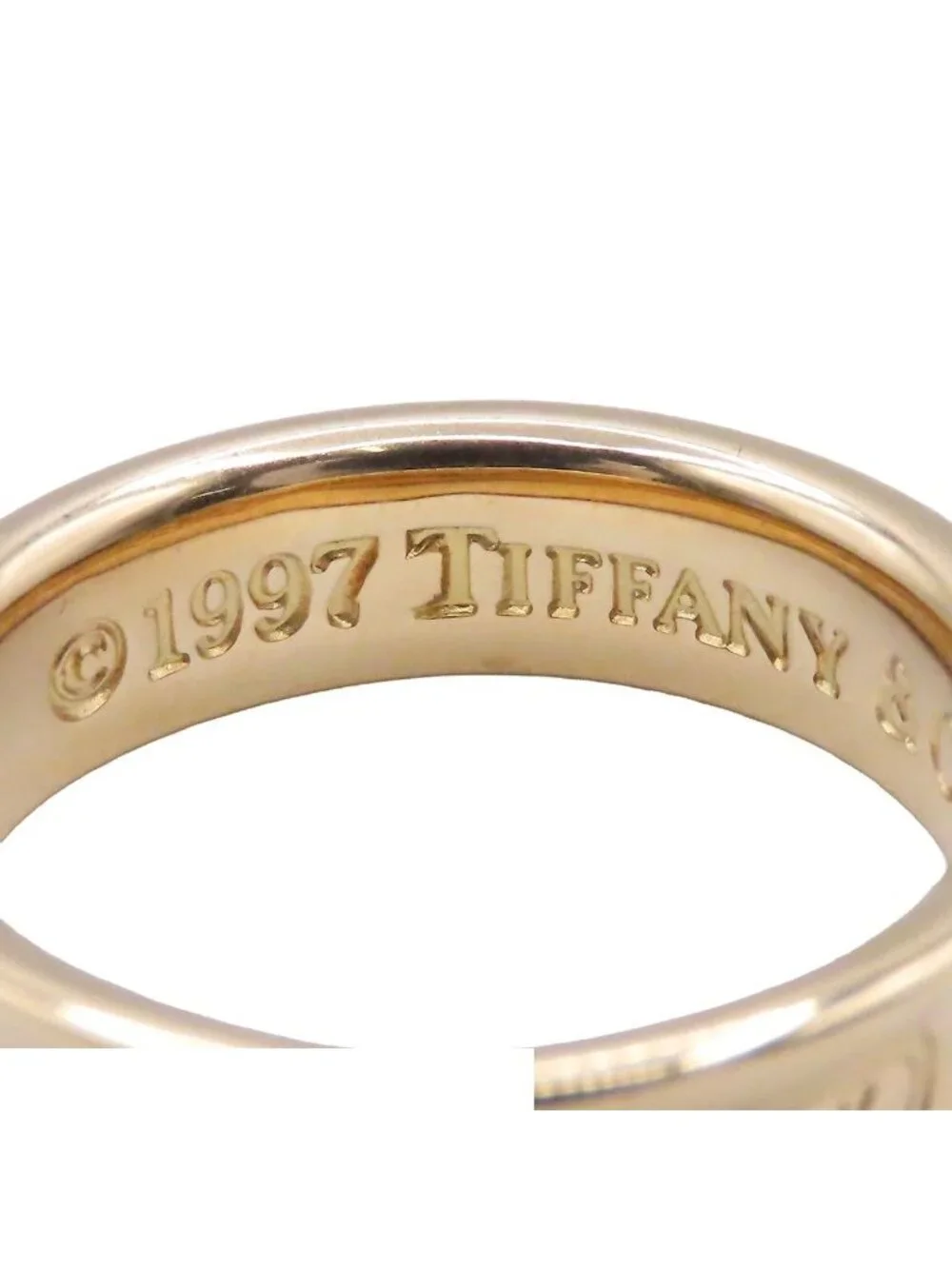 Tiffany & Co 1837 Yellow Gold 18K Ring